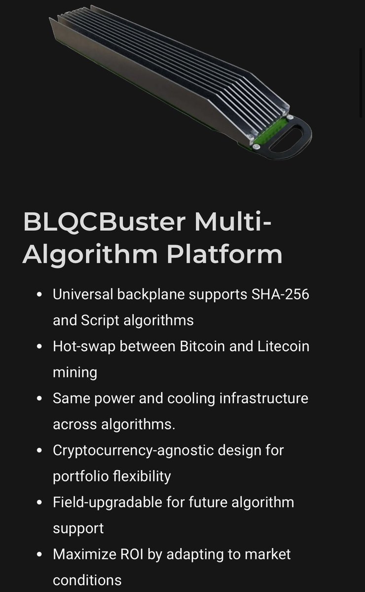 ChavezLovesBTC's tweet photo. The new BLQCBuster bitcoin miner, (manufactured in America) will be a game changer for bitcoin mining companies! 
Cutting edge, efficient design 
99.9% uptime 
No dealing with foreign companies 
NO TARIFFS! 

$BLQC is a sleeping giant.  Zoom out and look how high this can go! https://t.co/aPQ7c0IRop