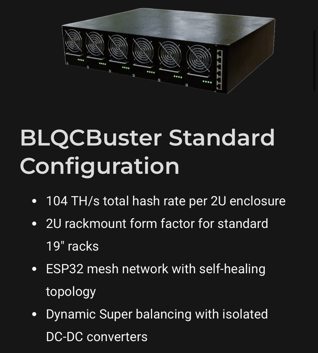 ChavezLovesBTC's tweet photo. The new BLQCBuster bitcoin miner, (manufactured in America) will be a game changer for bitcoin mining companies! 
Cutting edge, efficient design 
99.9% uptime 
No dealing with foreign companies 
NO TARIFFS! 

$BLQC is a sleeping giant.  Zoom out and look how high this can go! https://t.co/aPQ7c0IRop