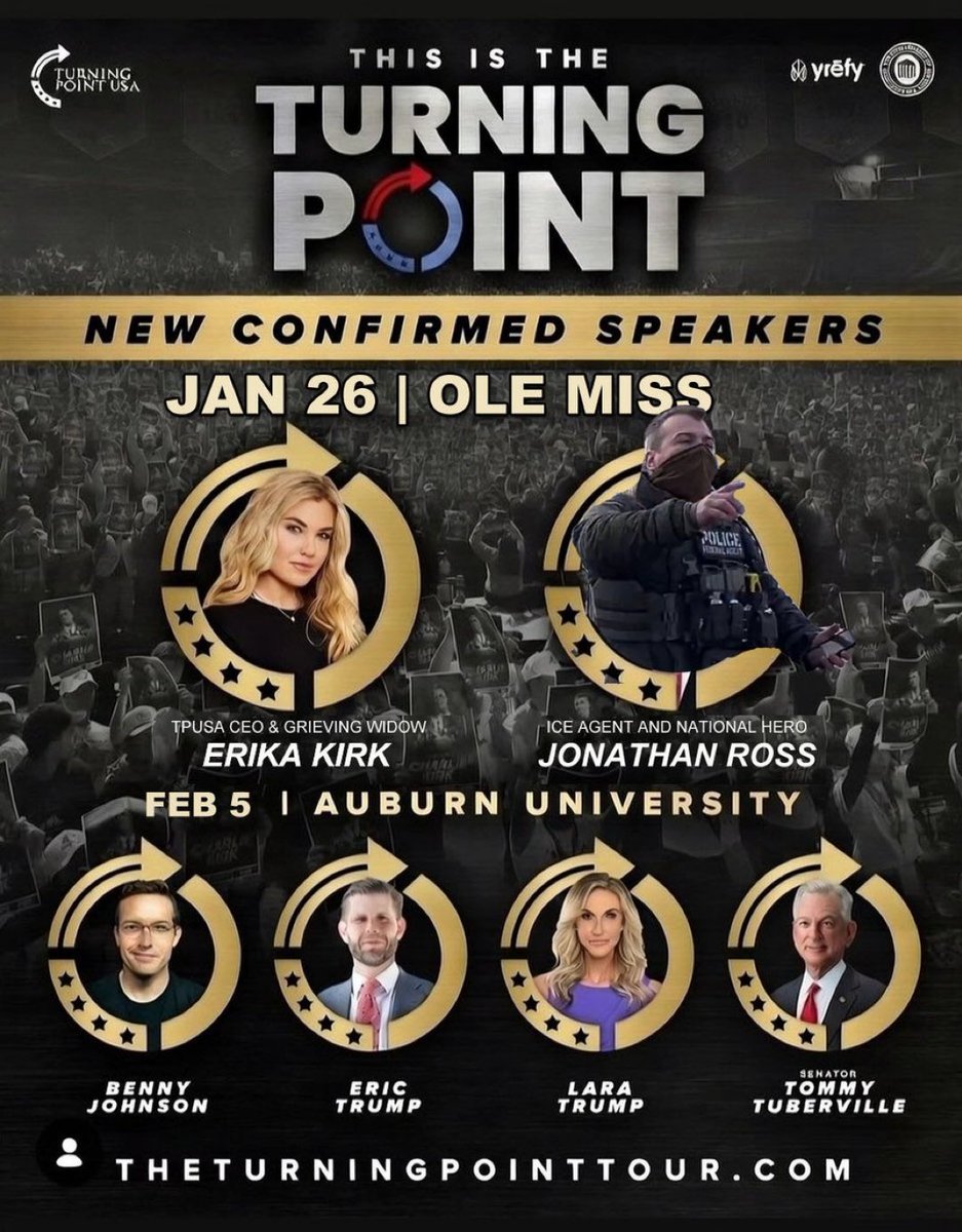 LucasSa56947288's tweet photo. WAIT! The Renee Good murderer Jonathan Ross is going to be at Turning Point on Jan 26? 😳 https://t.co/AD55zt9nax