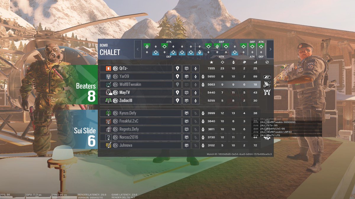 WolfTheGM's tweet photo. 3-0 on the day ALL GAMES HERE!

people lost to a sub from alabama (snug)
me pushing 30 as unc
a lab rat (zodi)
a massage therapist @quartz_r6 
some mexican @YarlosFPS 
and a father (mayTV) https://t.co/6xkl7hYqRP