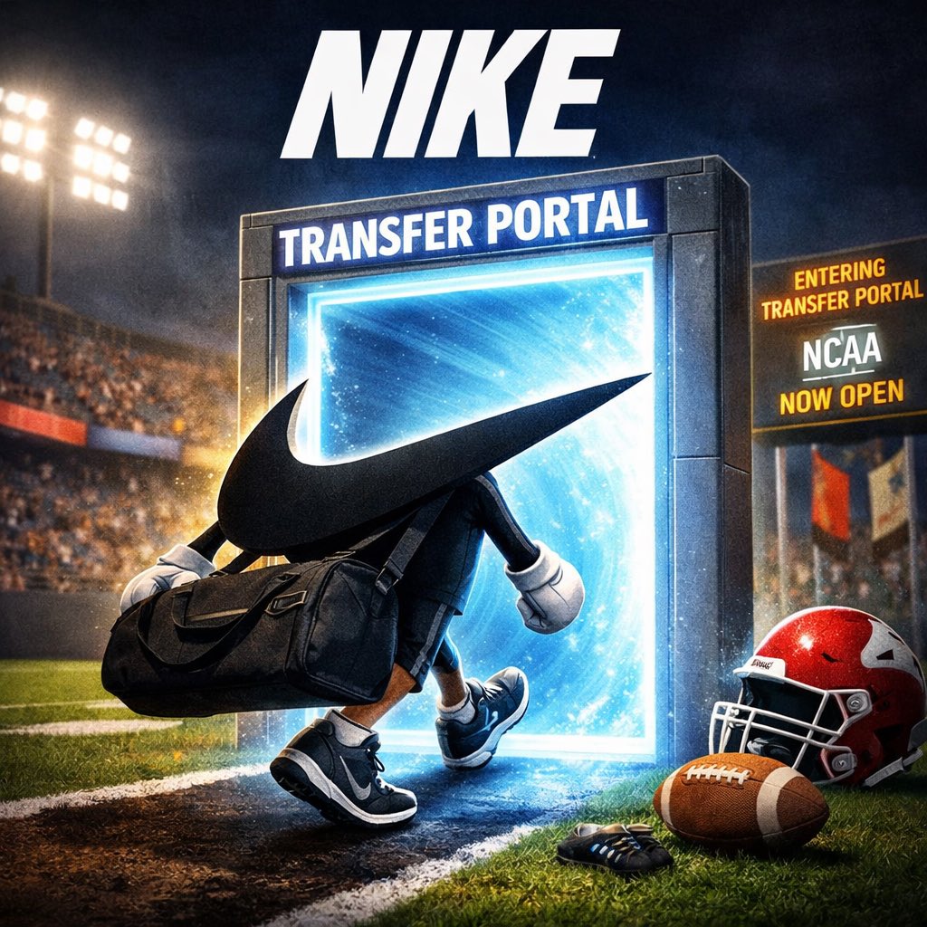BREAKING: Nike has entered the Transfer Portal!