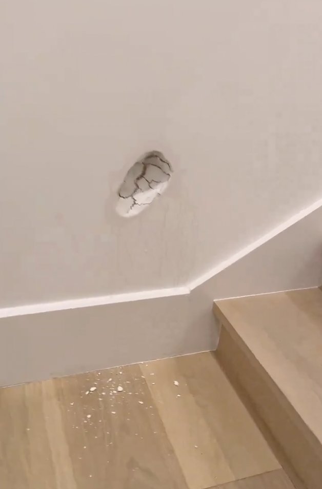 paste_special's tweet photo. @BizNasty2point0 not the first time a barstool employee has left a mark on a wall after a good time in the pool following a January football game  @hen_ease @PardonMyMeme https://t.co/5H2cVxLHiV