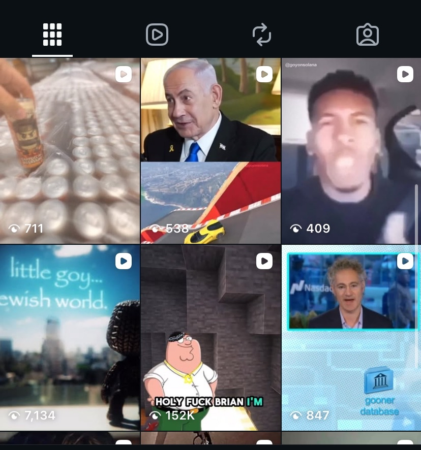 dotmoxbt's tweet photo. to all new holders make sure yall follow the instagram that the dev made 

we already getting motion with a reel with over 150k views

we spreading $goy everywhere 

https://t.co/I4vTY7oQBU https://t.co/rtE6ZAqfwj