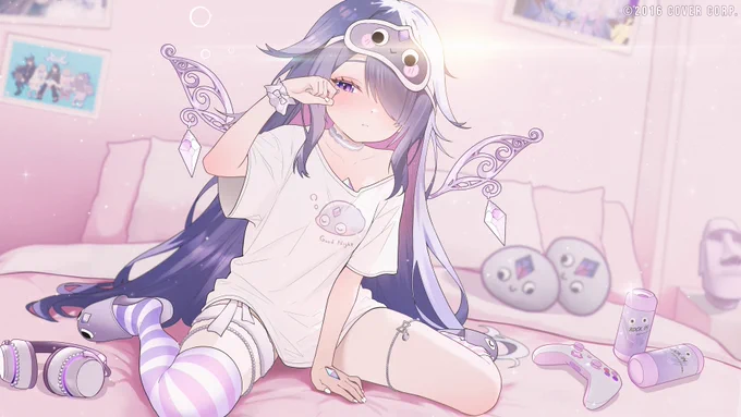 I had the wonderful privilege of doing artwork for Biboo's outfit reveal again, thank you for inviting me back a second time!! And thank you for showing so much appreciation to artists!~ Feel free to use this as a wallpaper if you wish!! #sleepwellbiboo #bijouwled