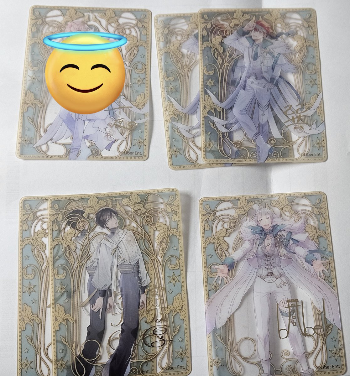 アイチュウ 10周年 クリアトレカ 朔空 箔押し 最終値下げ】アイチュウ