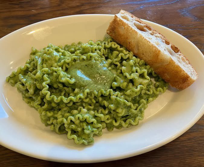 やっぱりジェノベーゼは苦手みたいです
この麺は好き