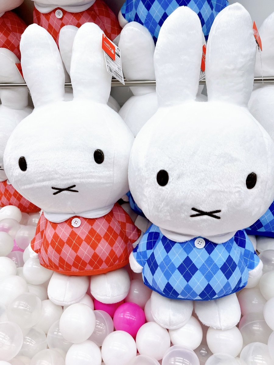 プライズ入荷情報】 「ミッフィー GRAN＋ぬいぐるみ アーガイル