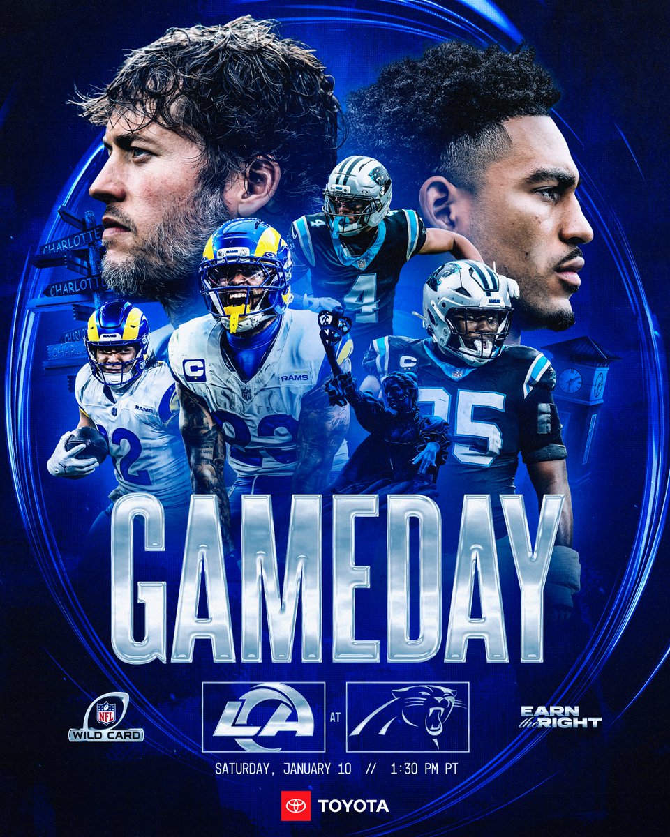 RamsNFL's tweet image. 🗣️ IT’S WILD CARD GAMEDAY