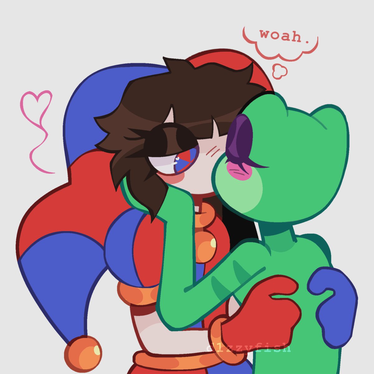 d1zzyfish's tweet photo. part 1 - ribbit <3

#theamazingdigitalcircus
#theamazingdigitalcircusfanart #tadc #tadcfanart #tadcpomni #tadcribbit #jesterfrog https://t.co/1zAws0bTno
