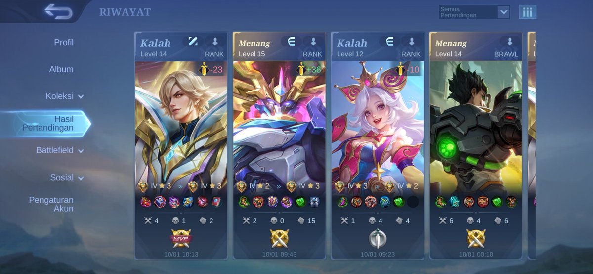 bnyak kgiatn lain yg bs dilakukan dipagi hri ini dn lu lbih mlih solo rank ☺️