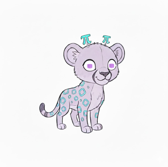 quannm2809's tweet photo. Meet Zeta - a cheetah carrying the soul of @fastxyz
— — —
1/ Name: Zeta
Zeta is inspired by the Greek letter, which also means speed.
— — —
2/ Visual
Primary color: soft lavender (#E6E6FA)
Simply because this is the main color of Pi Squared.
Instead of generic leopard spots, Zeta features geometric squares in neon cyan.
When a block is verified or a proof is generated, these squares pulse with a glow.
On top of its head are two antennas shaped like the square of Pi, allowing it to hear any other language and instantly convert it into its native language.
This idea was derived from simplifying things for web2 devs, as they could use any language like C++, Rust, Python to start building in web3 instead of having to learn Solidity.
The eyes are large and friendly, with irises that are also square shaped. They possess formal verification vision, spotting bugs and vulnerabilities that human devs might miss.
— — —
3/ Personality
Zeta is delicate and playful, with a touch of mischief.
It loves devs. If you’re a web2 pro struggling with ZK, Zeta is there to simplify the process.
Zeta is the embodiment of low latency, so it hates waiting, hates being in any block queue.
— — —
4/ Lore
In the early days of web3 world, the ecosystem was a fragmented mess with isolated islands speaking a hundred different languages, connected only by fragile, glitchy bridges. Devs were trapped in language prisons forced to learn arcane ZK dialects just to build something secure.
From the heart of the K-Framework labs, a pulse of Soft Lavender light erupted, condensing into a physical form: Zeta is born.
Born from the PoP energy, Zeta isn't made of flesh and bone, but of verifiable logic. It was sent to bridge the gap between web2 and web3.
Where others see complex code, Zeta sees a playground. It doesn't just run, it teleports through the noise, bringing the 100k+ tps power of the FastSet protocol to every corner of the decentralized world.
— — —
Finding a creature that could perfectly embody the soul of Pi Squared was a real challenge. I was searching for an symbol that could radiate both infinite scalability and lightning fast speed to match the FastSet spirit, while still maintaining the wisdom and omnipotence of pure mathematics and code.
At first, i thought about personifying a simple block, a safe bet, but it felt too cliché and predictable. Then i considered an owl for its wisdom, or a cat for its agility. But something was still missing, the wow factor wasn't there.
That’s when i decided on the cheetah. No one can deny it is the king of speed, a creature born from math and lavender light, a true manifestation of Pi Squared’s grand vision.
Purfect!!!