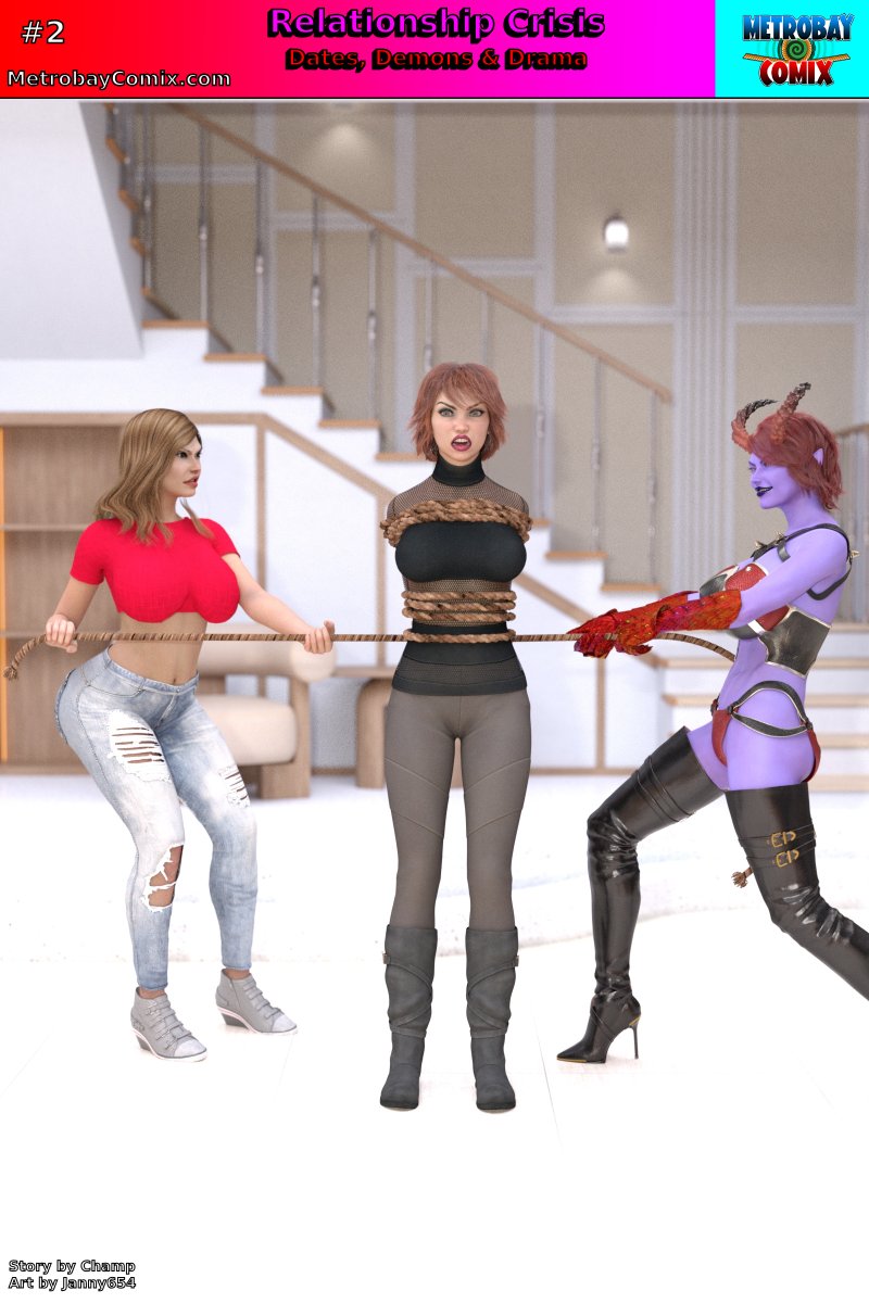 Now at MetrobayComix.com: With Circuit in the demon Telarmine's crosshairs, she gets a new sexy attitude adjustment - just in time to find Cam and introduce her new self!