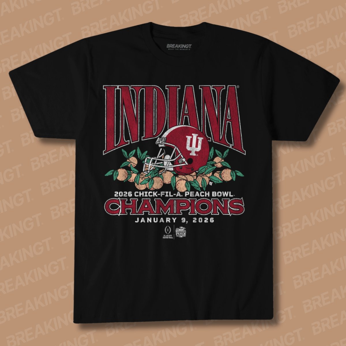 BreakingT's tweet image. Congrats Hoosiers — your Peach Bowl Champions! Breakingt.com/products/india…

#Indiana #Hoosiers #PeachBowl #CFP #CollegeFootball #IndianaHoosiers