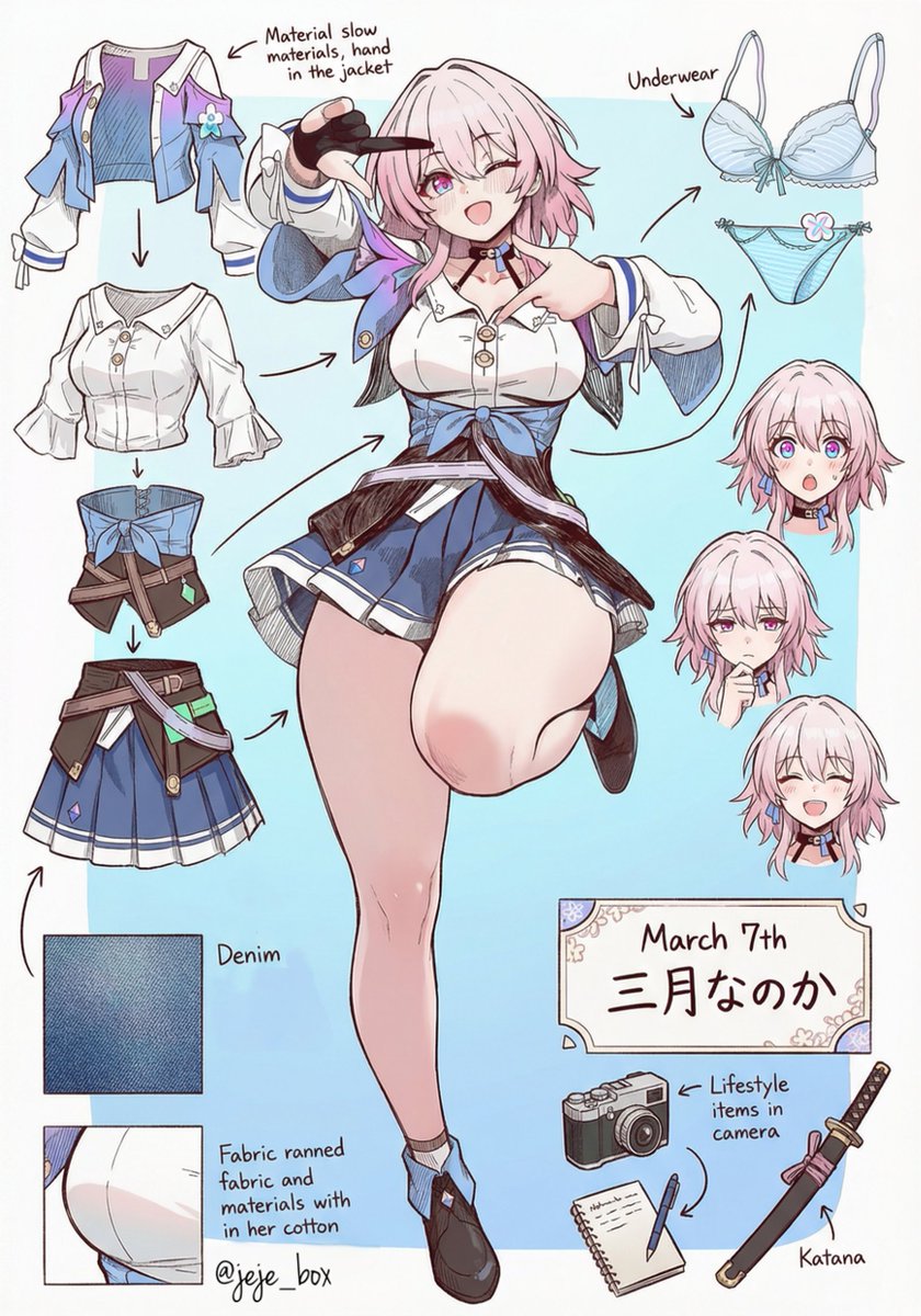 March 7th / 三月なのか （ HonkaiStarRail ） 三月なのかが可愛い理由