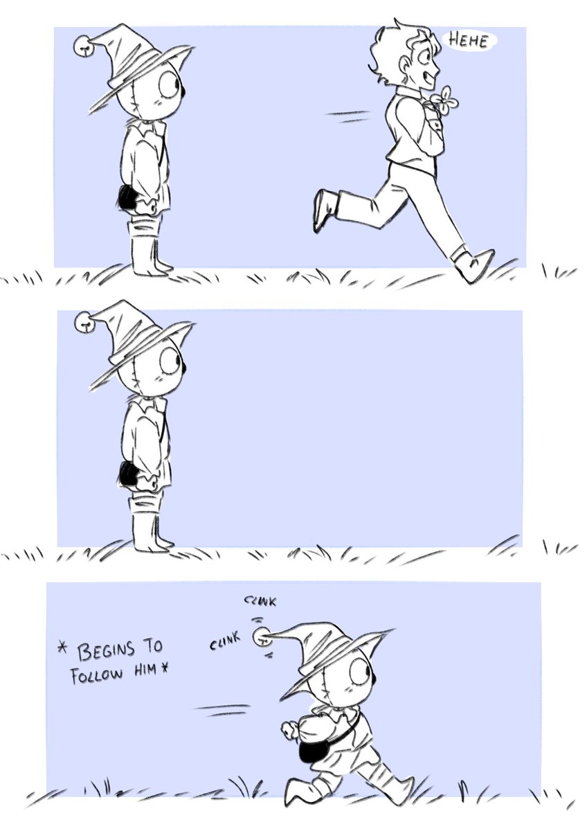 Oh...look! Who is that? 👁👁✨️

#oz #comic #fanart #wizardofoz #scarecrowoz #tinman #nickchopper