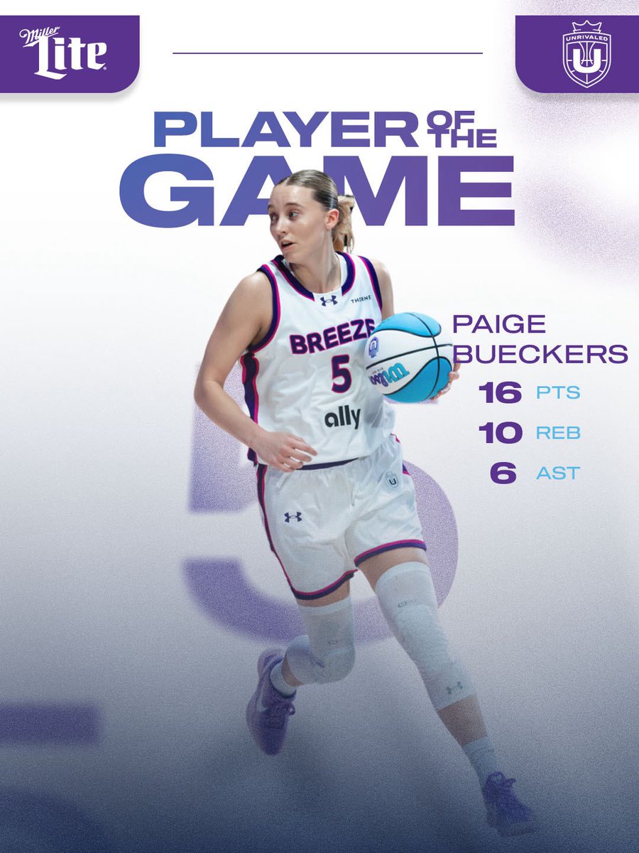 Unrivaled Basketball tweet media