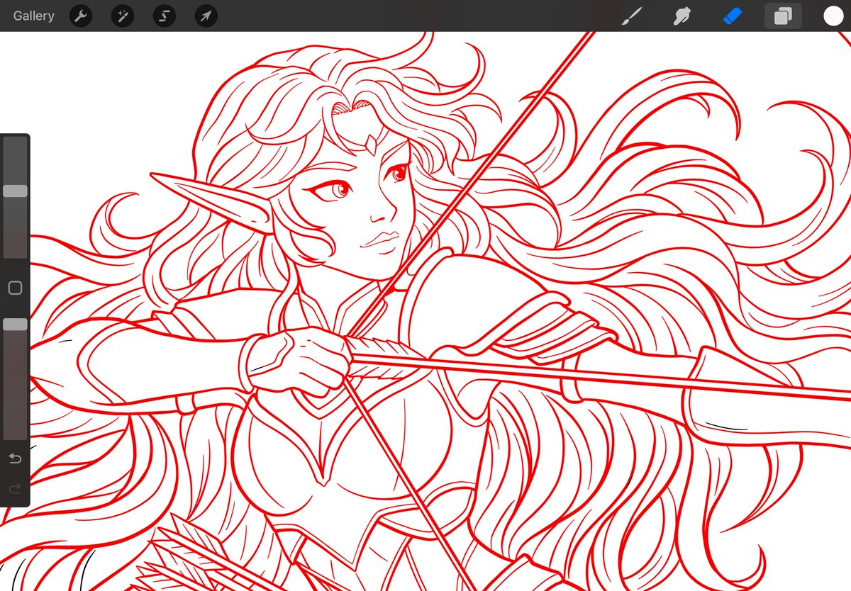 verdalyx's tweet photo. #WIP Elf Archer
Today Sketching Female Elf

#Elfcharacter #dndart https://t.co/4Scc2M1Ell