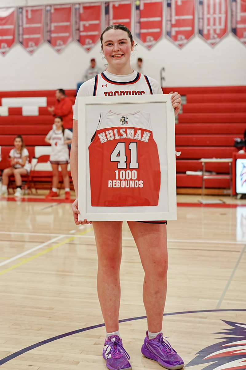 Congratulations Kendall on 1,000 career rebounds! we are so proud of you!