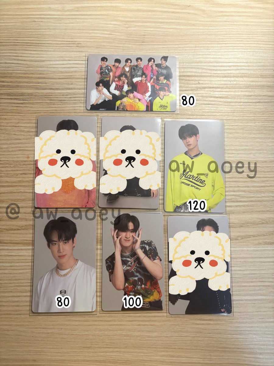 aw_aoey's tweet photo. พร้อมส่ง / wts

✅ปล่อยการ์ด Bus ราคาตามภาพเลยนะคะ

📬shipping 35  ซื้อ2ใบขึ้นไปส่งฟรีค่ะ

สนใจหรือสอบถามDMได้ค่าา

#ตลาดนัดBus #ตลาดนัดบัส #ตลาดนัดbus https://t.co/WZZ8cabNwK