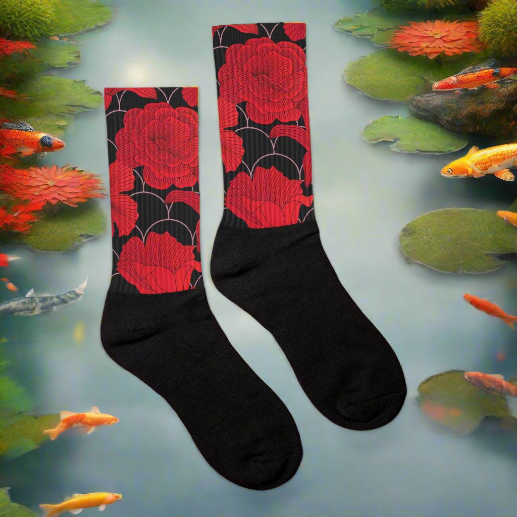 WildSageShoes's tweet image. 💜 You Don’t Have to Be Loud to Be Seen. 💜

Let your style create your own evolution.

Eden Garden | Unisex Black Bottom Socks | Red Lily
Designed by WildSage Market Starting at $19.99

☯️ “Style, without selling out.” 👉 shortlink.store/_qpleez3rwen

#QuietStrength
#SubtleStyle