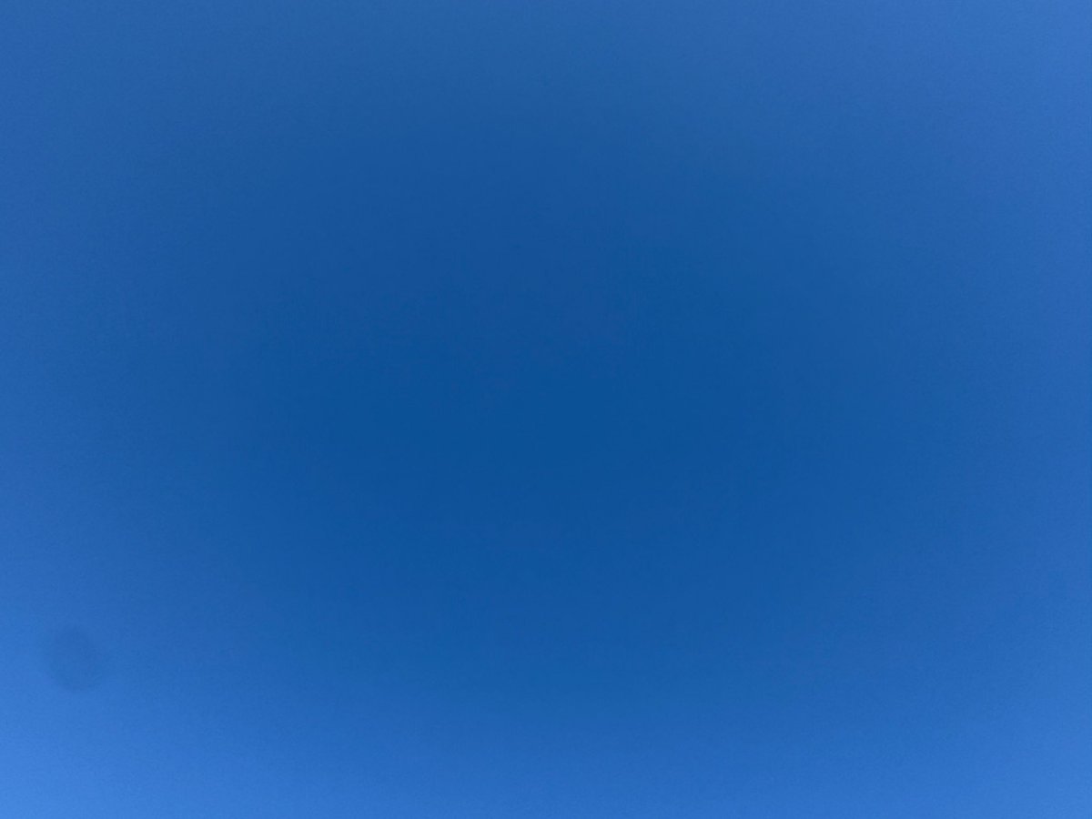 仕事前にパパと一緒にランチをいただいててね。
「ちょっと背中痛いねん」て言いながら
背中触ったらなんか違和感が……

服！前後逆に着てたー！！
うそやろ自分ーー！？
んんーΣค(°ㅅ°;)ค━━━!!

空がめちゃ綺麗だなぁ…