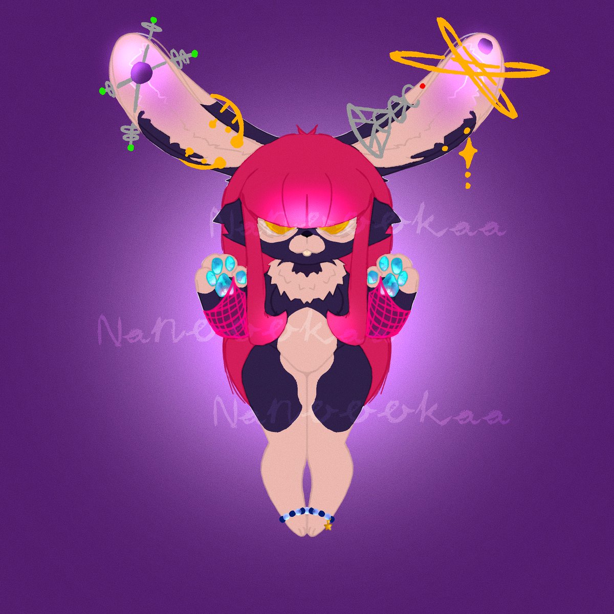 Nanoookaa06's tweet photo. Star bunny in need of a home! Will you be the one for her? ✨

DM me to buy her! 5€ at lowest.

[tagsss]
#art #adopt #adoptable #oc #artist #bunny #space #spacecore

No i’m not hacked, just hustling :) https://t.co/WaVYzPFlOP