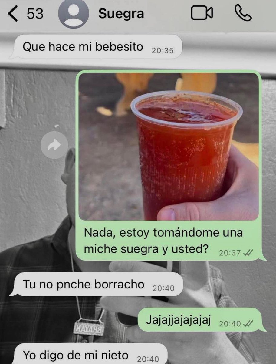 Che suegrita, jajajajajaja💦