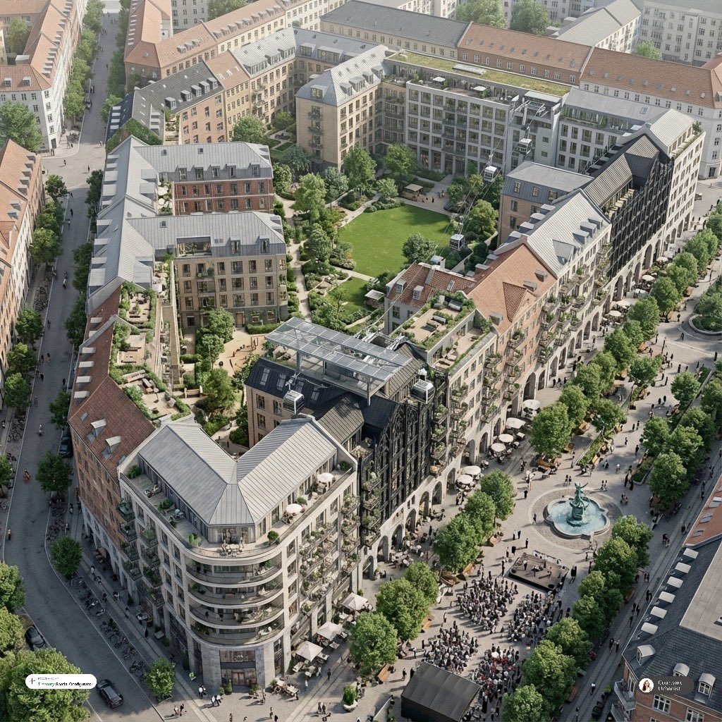 UrbanCourtyard's tweet photo. What’s more “offensively ambitious” than revitalizing US cities with family-friendly courtyard blocks https://t.co/PGJkcSz3Z3