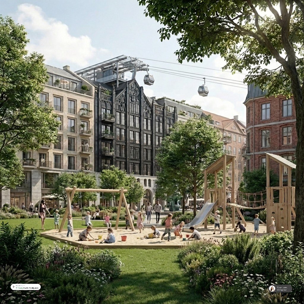 What’s more “offensively ambitious” than revitalizing US cities with family-friendly courtyard blocks