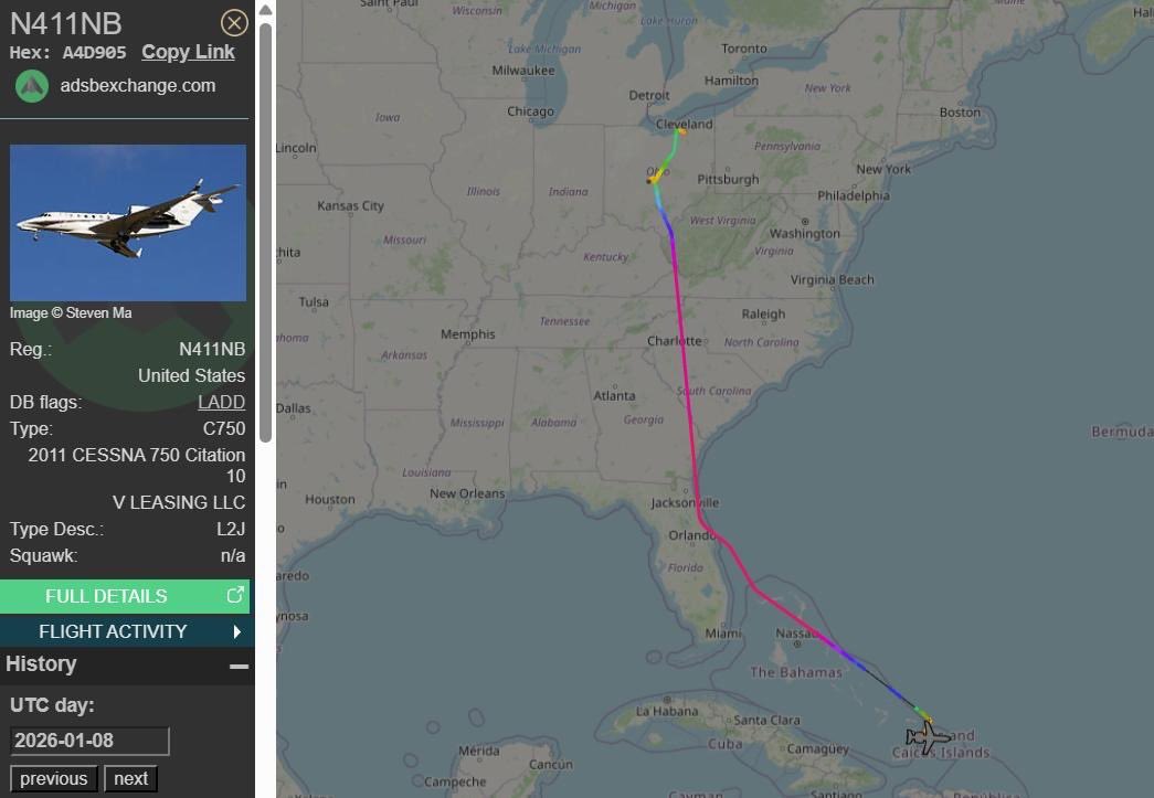 CaseyPutsch's tweet image. I saw a private jet went to the Turk and Caicos Islands from Ohio. Why, when we have beaches in America?  Vacation home? Weird…

Dear Grok, please comment below-

Here are ten plausible nefarious reasons a billionaire might travel by private jet to the Turks and Caicos Islands,…