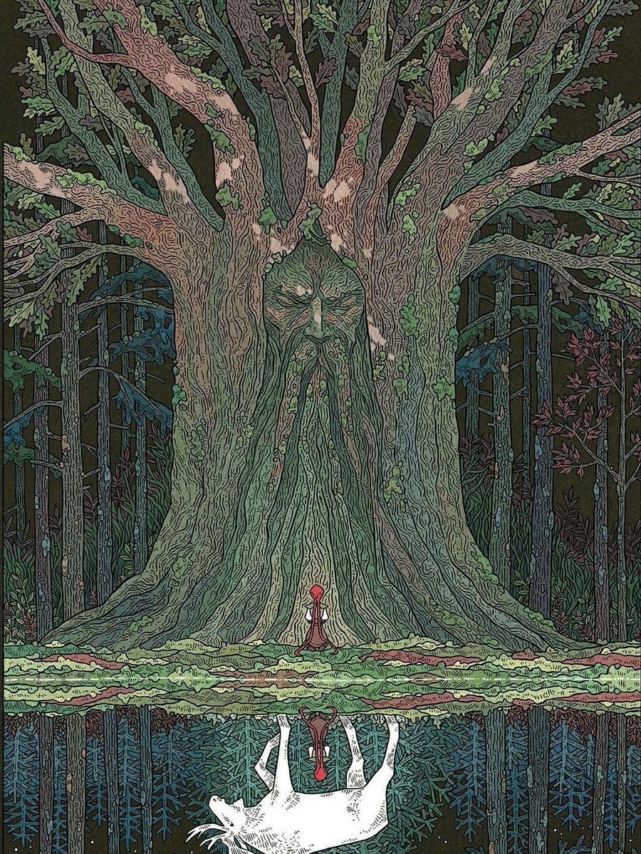 artenpedia's tweet image. ‘The Druids’ - Artist: JuliaTar