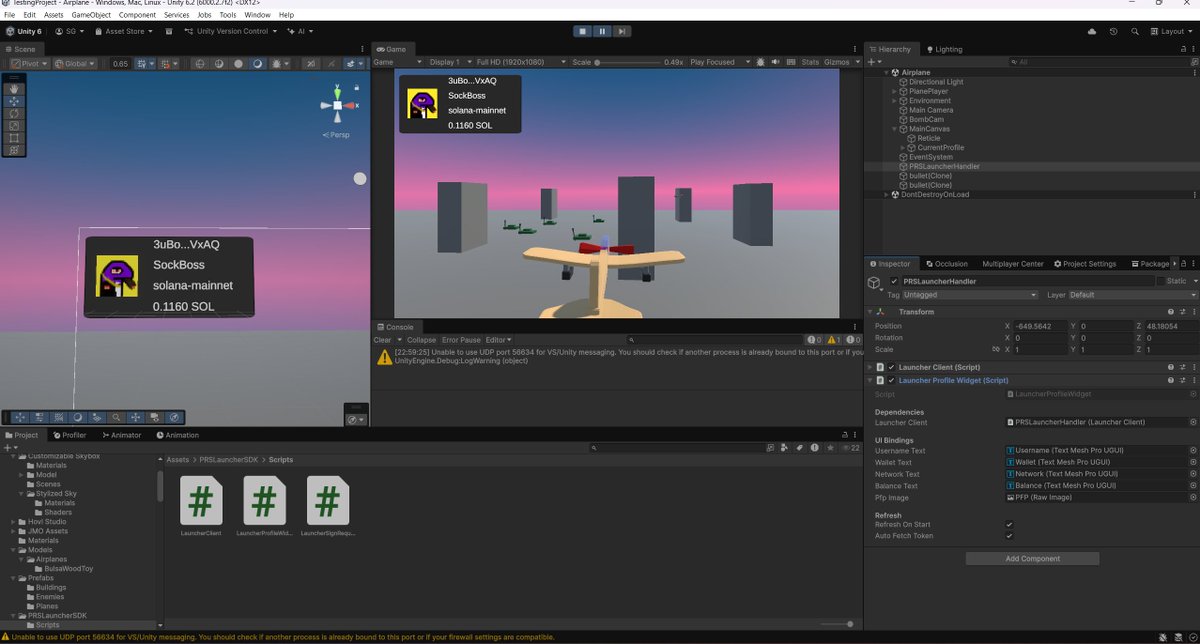 Bahahaha

The <a href="/StudiosPet/">PetRockStudios</a>  Launcher Can Now Talk to My Unity Games

Getting even closer!!