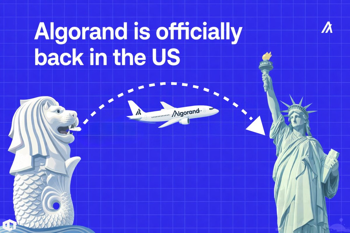 ALGO | @AlgoFoundation to Make America Great Again 🇺🇸 The move to  Delaware has been completed 🏁 ✦ Key reasons for the move: ➟ Access to the  US market: Being in the