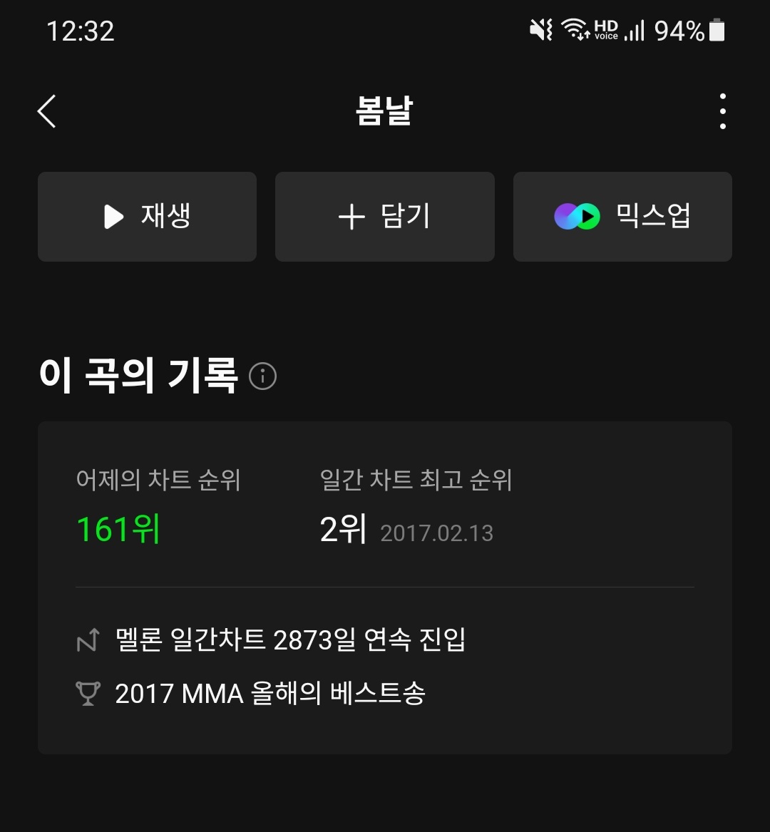 멜론차트 스밍 체크 관련 게시 이미지 예시