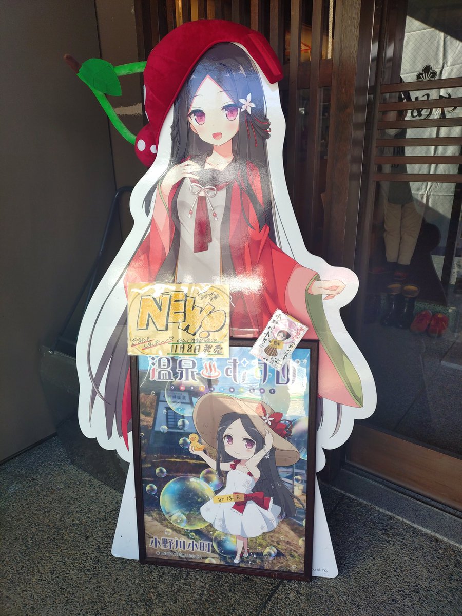 naokiks's tweet photo. 小野川温泉に来てます
登府屋旅館さん、うめや旅館さんで御泉印を購入
＃小野川小町
＃越後湯沢かすみ https://t.co/OHjPQrCk5b