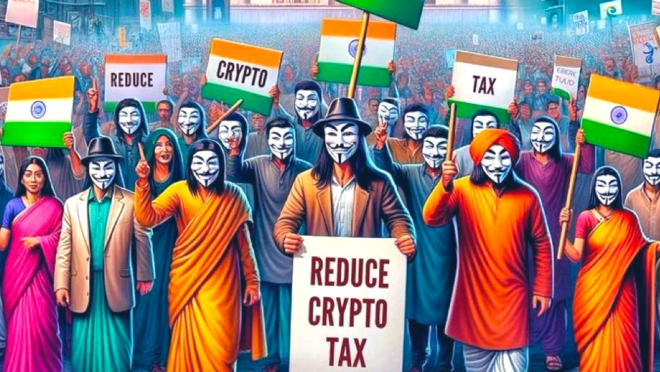 CryptoSchool13's tweet photo. Crypto community ki mang hai
#reducecryptotax https://t.co/Izp2XUAtWu