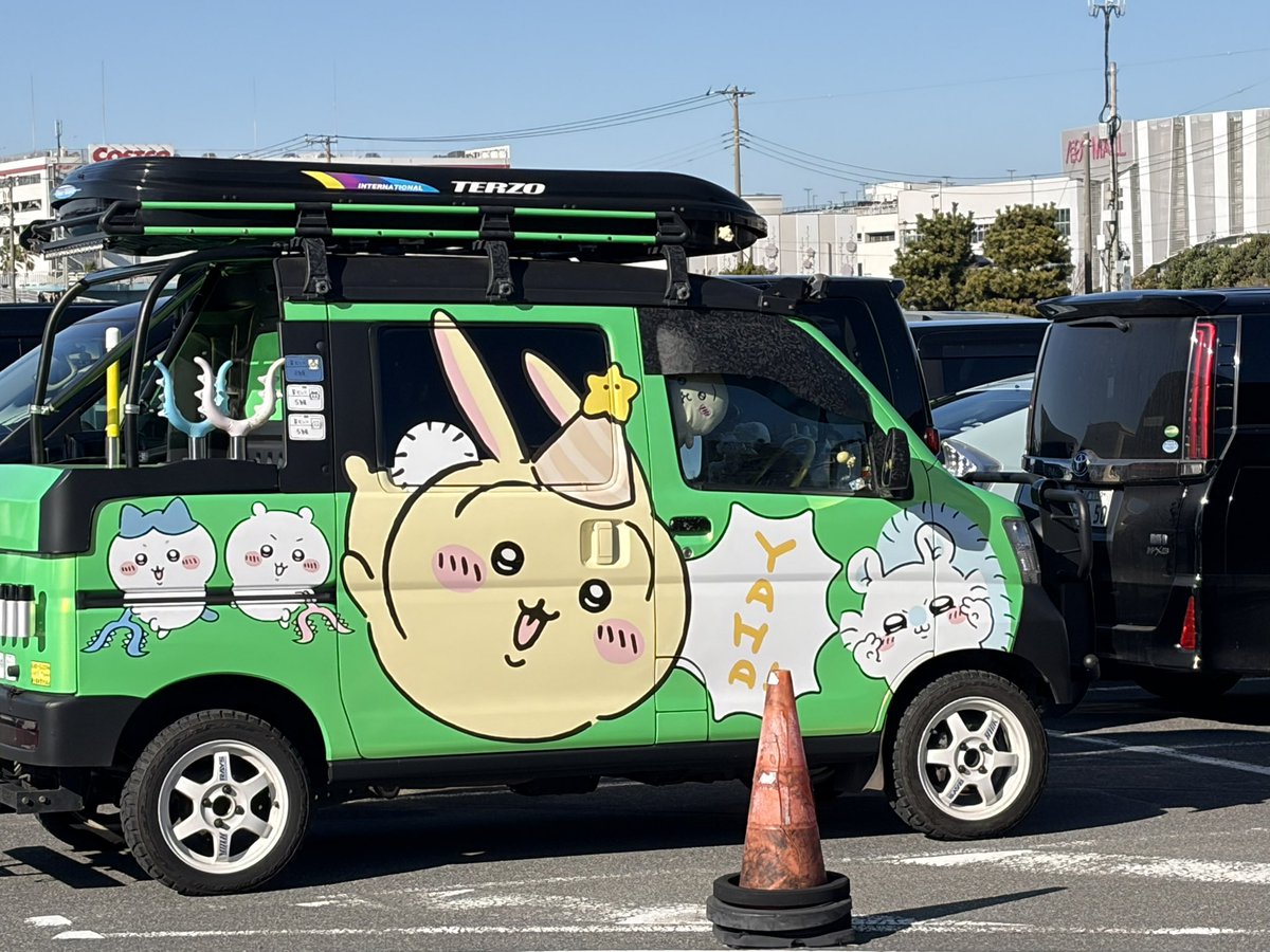 見た目のインパクトは耐えられたけど、荷台にさすまた載ってるの見て