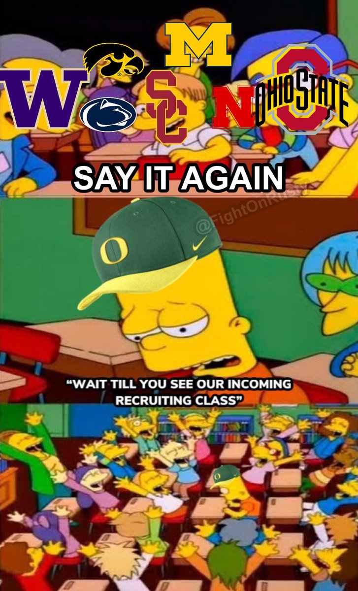 FightOnRusty's tweet photo. new year, same Oregon https://t.co/EFb6HmSbUG