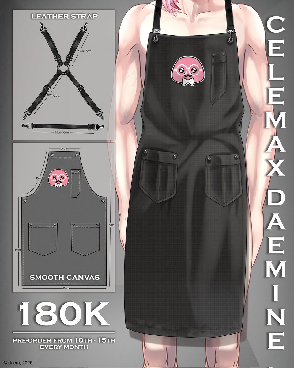 daem_MIA's tweet image. Pre-order Celemax Daemine akhirnya dibuka 🍧

Karena harga produksinya agak mahal, pemesanan merch ini bakal aku adain rutin setiap tanggal 10 - 15, dan dikirim di akhir bulan

Kalian nggak perlu takut kehabisan karena bakal ada PO terus ke depannya

So, jangan dipaksain ya 🩷