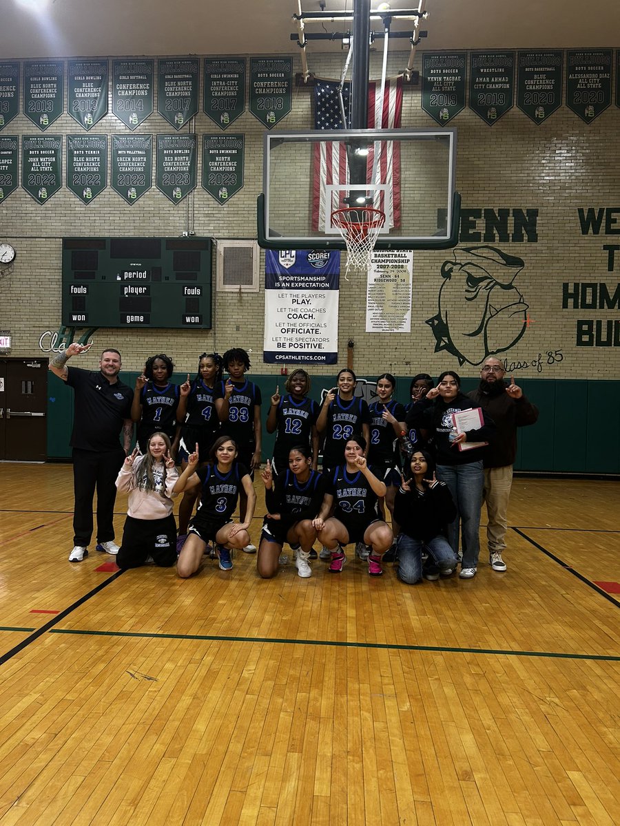 mather_gbb's tweet photo. With a 47-34 victory tonight at Senn, the Mather Rangers are officially crowned the 2025-2026 White North Conference Champs!!!! 🐻 

@mikeclarkpreps @mikeywoj @CPLAthletics https://t.co/ZtwKwcxQZm