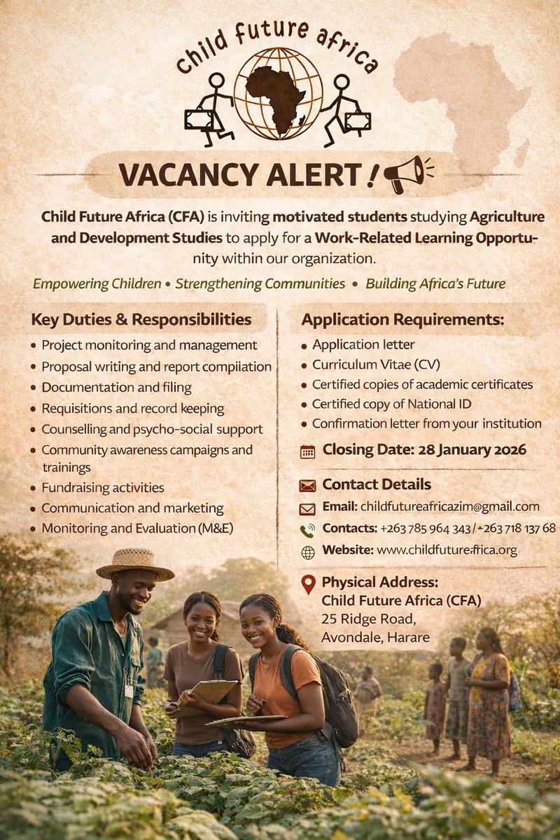 Child Future Africa (CFA) tweet media