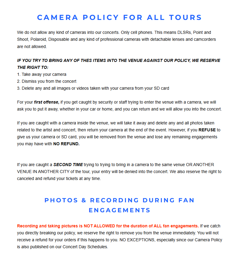 Interesting ting I found on the Studio PAV website T&amp;Cs

Only phone quality for us 😅

#UNISinUSA #UNIS #유니스