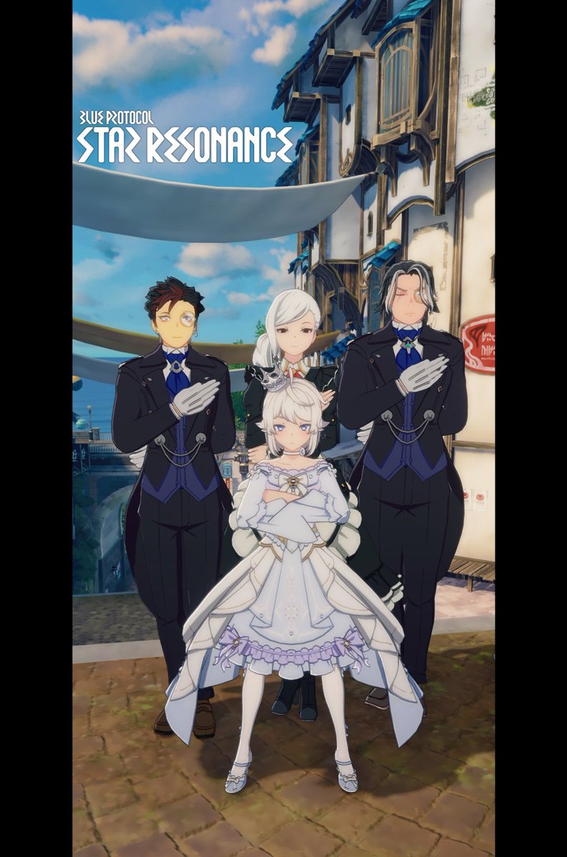 exp96level's tweet photo. 素敵な方々にお会いして、記念に一枚撮りました! お嬢様と執事の皆様、本当に素敵です!! #スタレゾSS #スタレゾ #BPSR https://t.co/mkDaITE5dS