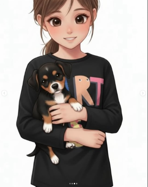 KiddlyArt's tweet photo. Transforming genuine happiness into magical fantasy. Discover more at KiddlyArt. #KiddlyArt #CartoonPortrait #AIArtForKids #FamilyGifts https://t.co/xoltWi9EET