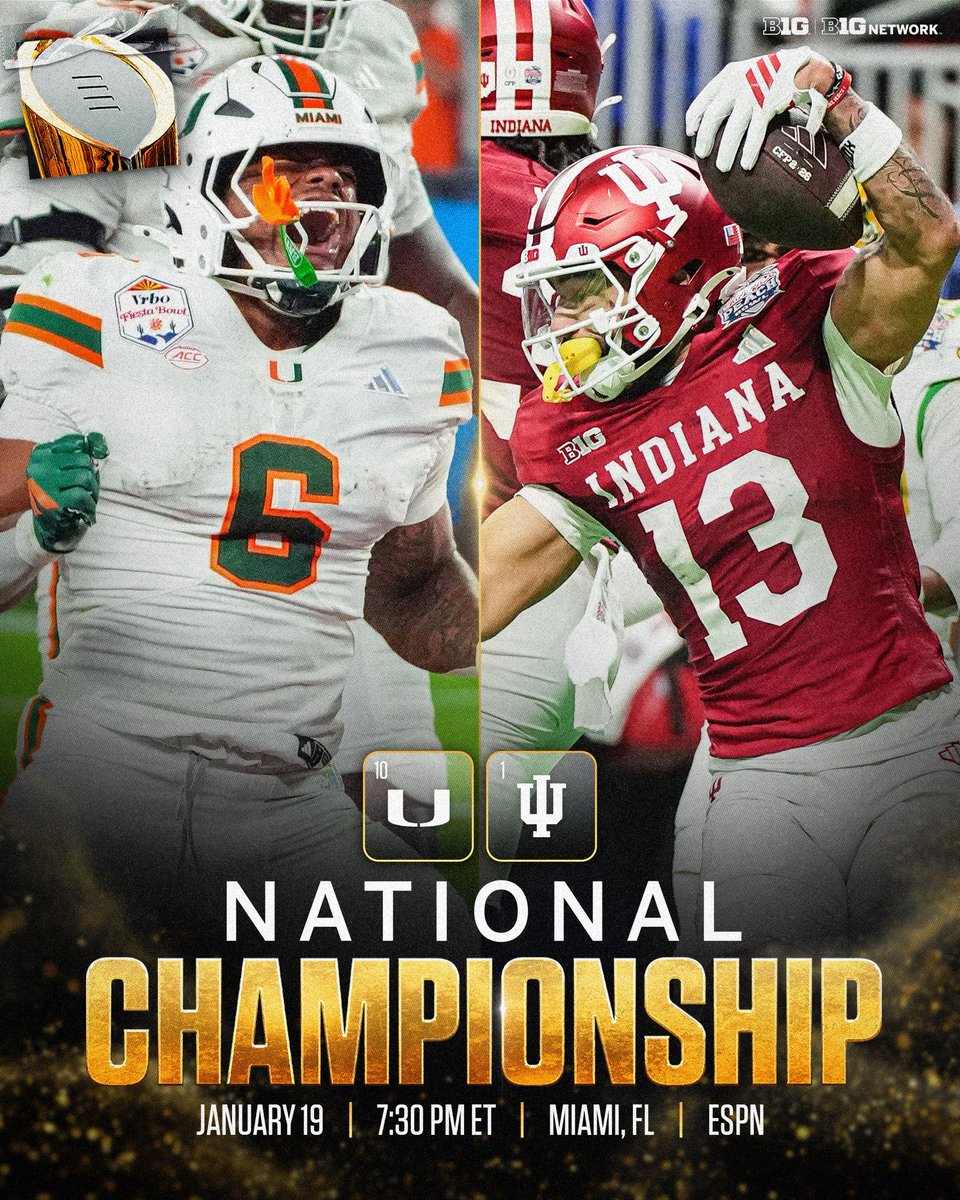 See you in Miami, <a href="/IndianaFootball/">Indiana Football</a> 🤩