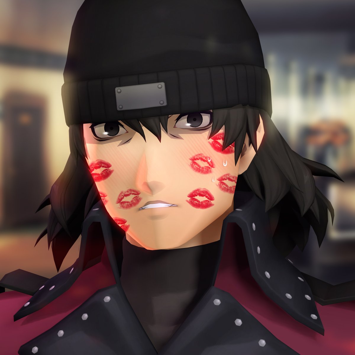 personaparadise's tweet image. What I wanna do whenever I think about Shinjiro Aragaki 😭💕

#Persona3 #P3