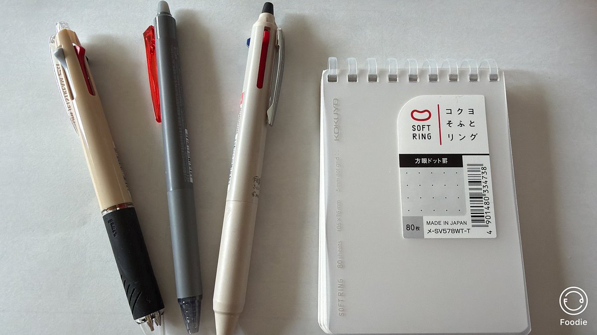 Mikotan7718's tweet photo. #LOFT 
#jetstream 
#kokuyo 
#frixion 
#川徳 
#今日の文房具 
#文房具 https://t.co/UX2rqzridR