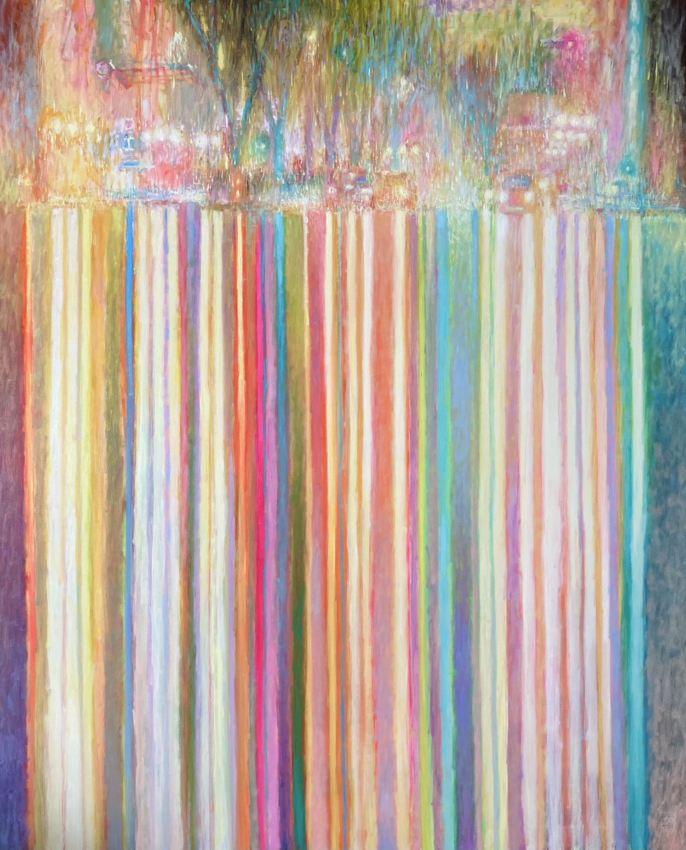 fly_3's tweet photo. 「風景」
2026年
F100（162cm×130cm）
油彩、キャンバス https://t.co/dFznHw92Yt