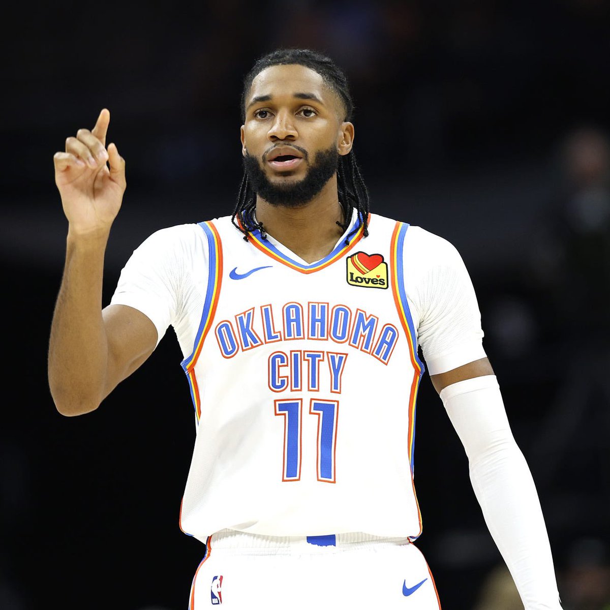 will2whitson's tweet photo. Oklahoma City Thunder guard Isaiah Joe has surpassed NBA legend Larry Bird in career three pointers🔥

Isaiah Joe now has 651 made threes, Larry Bird finished his career with 649. https://t.co/YQhlqx3X7S