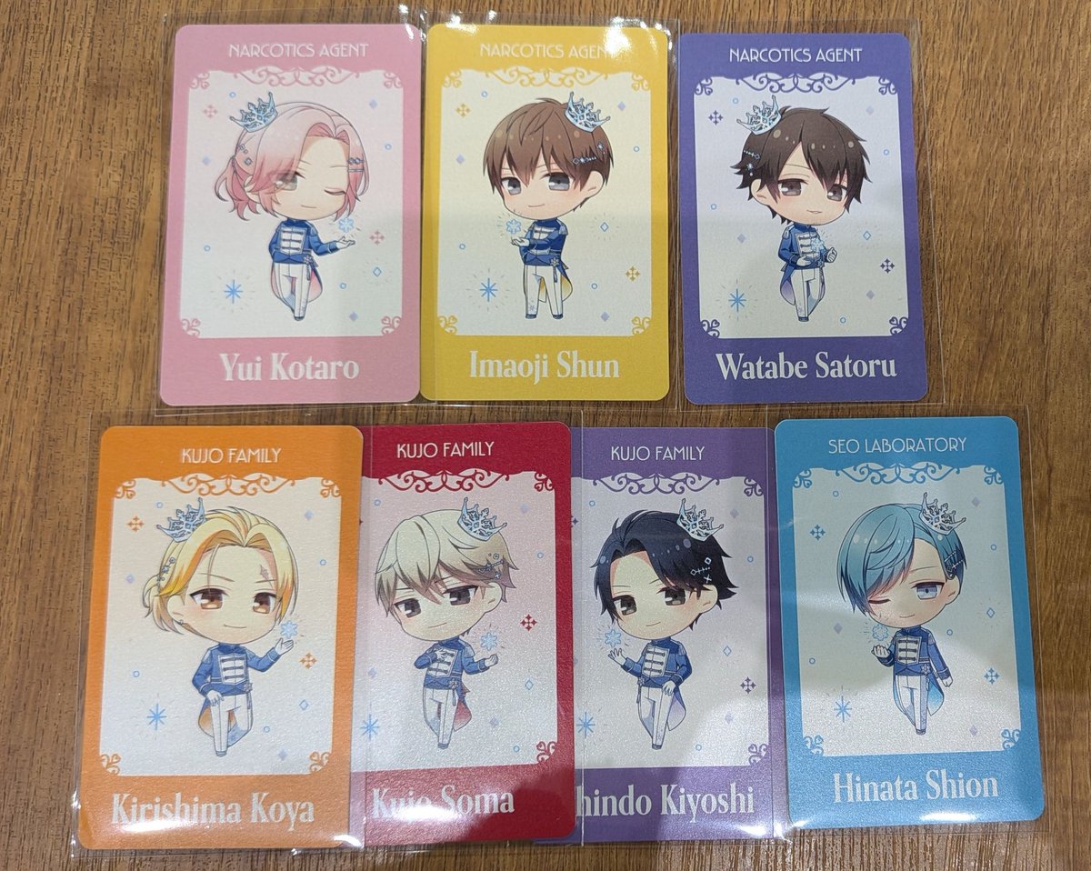 arca378's tweet photo. 【交換：譲渡】スタンドマイヒーローズ スタマイ coly cafe コリーカフェ My Crystal Prince　アクリルスタンド　特典

【譲】画像のもの
アクスタのみ譲渡可

【求】カナメ　500円(+送料)

本日池袋お手渡し、郵送
お気軽にお声掛け下さい🌸 https://t.co/poEf24bM4O